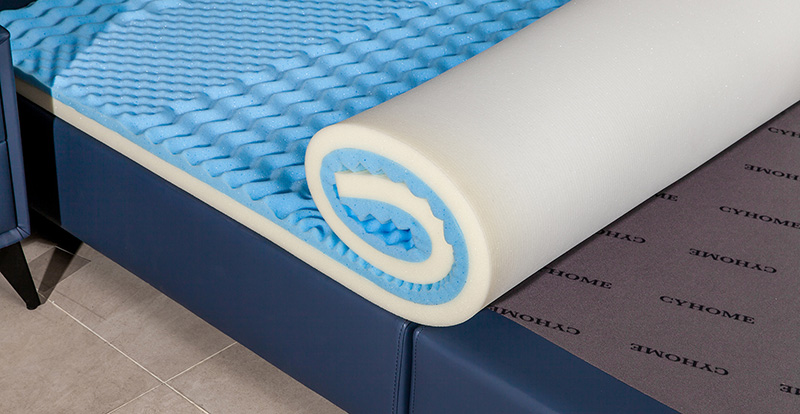 Gel Memory Foam-NJ40 Niebieski Ściśliwa i zwijana torba
